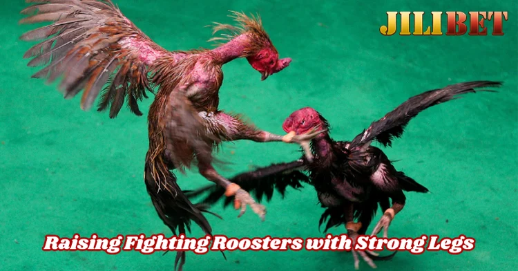 Raising Fighting Roosters with Strong Legs